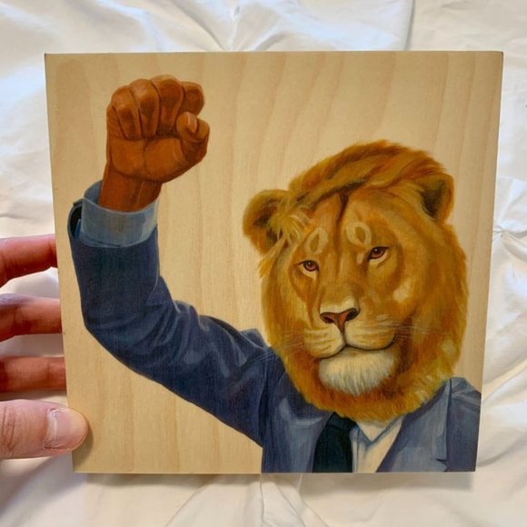 Nelson Mandela Art Frame - Picture 1 of 2